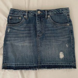 Levi's High Rise Denim Skirt